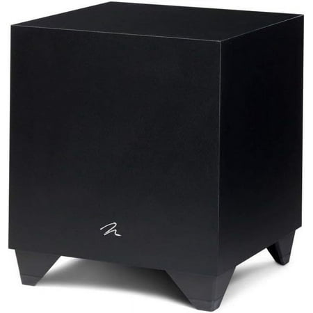 MartinLogan - Dynamo 600X 10" 240W Ported, Powered Subwoofer, with Sub Control App and Wireless Ready - Satin Black