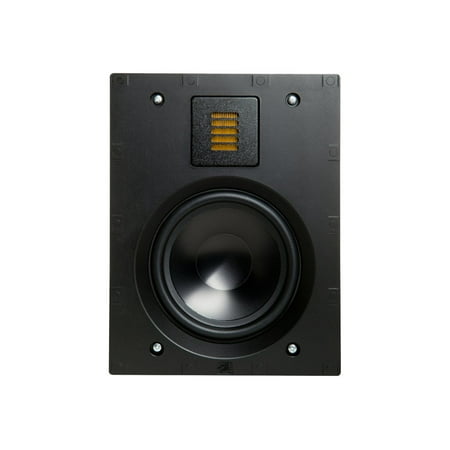 MartinLogan - ElectroMotion IW 6-1/2" In-Wall Speaker (Each) - Paintable White