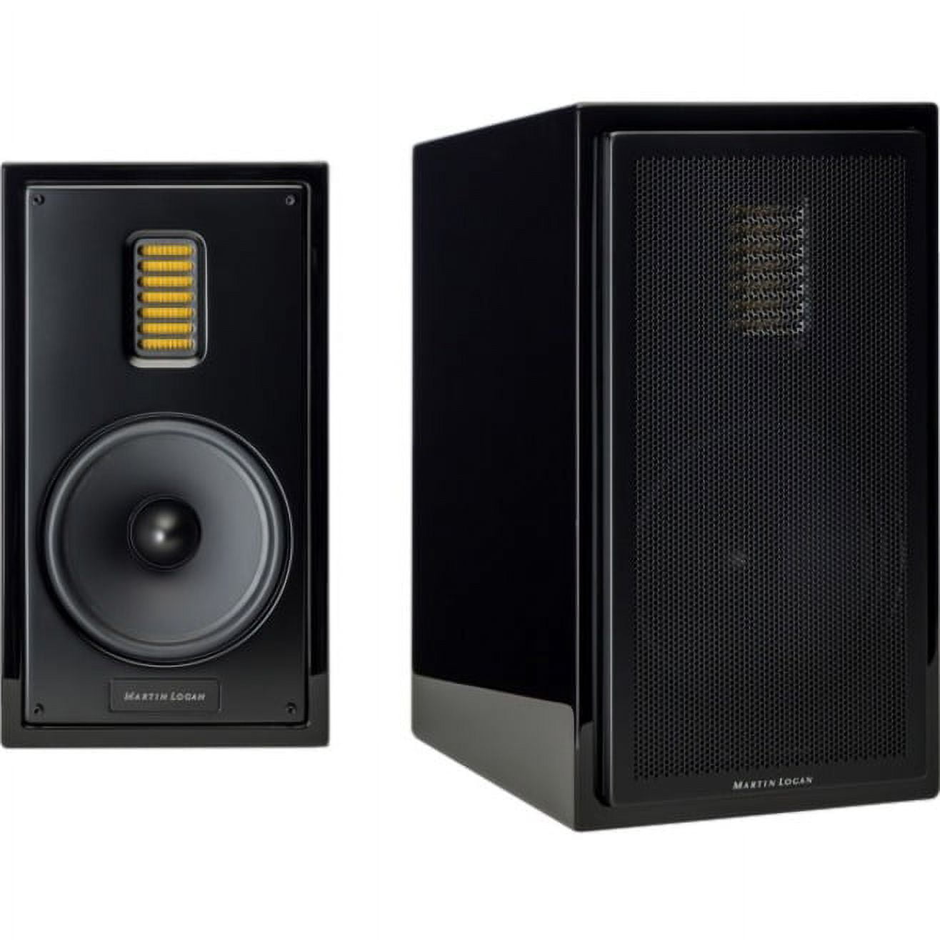 MartinLogan Motion 35 XT 2-way Bookshelf Speaker, 250 W RMS, Black