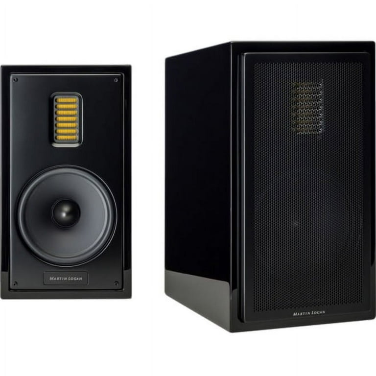 MartinLogan Motion 35 XT 2-way Bookshelf Speaker, 250 W RMS, Black
