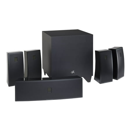 MartinLogan - Motion 3-1/2" Center-Channel Speaker System - Satin Black/Gloss Black