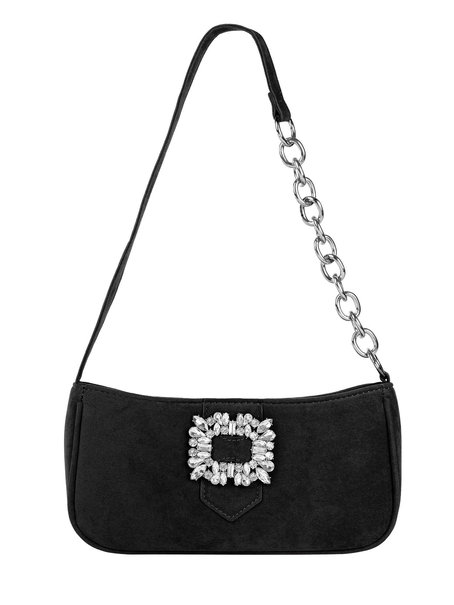 Women's Martina Baguette Handbag Black