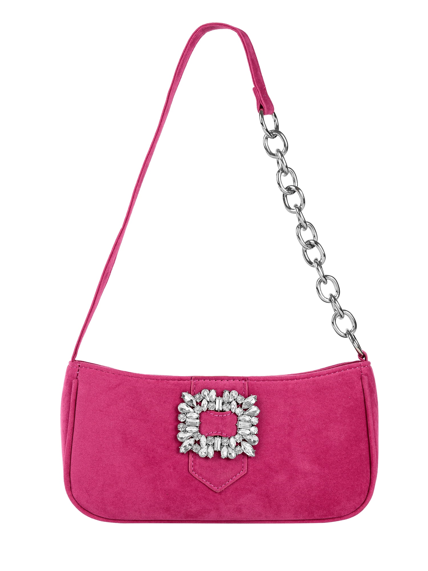 Women's Martina Baguette Handbag Fuchsia