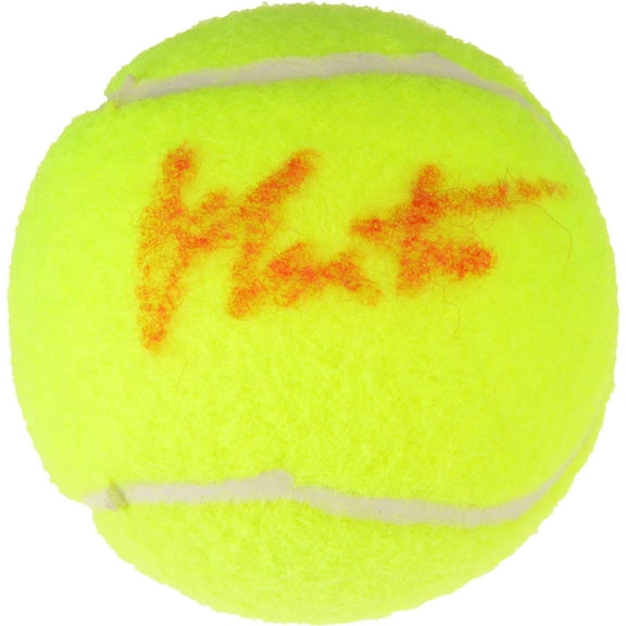 Martina Navratilova Autographed Penn Red Logo Tennis Ball - Signed in Red ink - Fanatics Authentic Certified