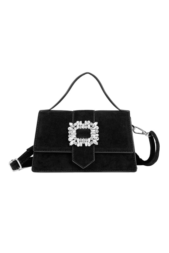 Women's Martina Top Handle Crossbody Handbag Black