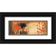 thumbnail image 1 of Martinay, Nicole 14x7 Black Ornate Wood Framed with Double Matting Museum Art Print Titled - Deep Tranquility, 1 of 4