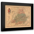 thumbnail image 1 of Martine 14x12 Black Modern Framed Museum Art Print Titled - Avila Spain 1903 - Martine 1904, 1 of 5