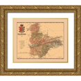 thumbnail image 1 of Martine 14x12 Gold Ornate Wood Framed with Double Matting Museum Art Print Titled - Valladolid Spain 1901 - Martine 1904, 1 of 4
