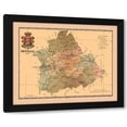 thumbnail image 1 of Martine 24x20 Black Modern Wood Framed Wall Art Titled - Seville Spain 1900 - Martine 1904, 1 of 6