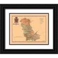 thumbnail image 1 of Martine 32x26 Black Ornate Wood Framed with Double Matting Museum Art Print Titled - Palencia Spain 1900 - Martine 1904, 1 of 4