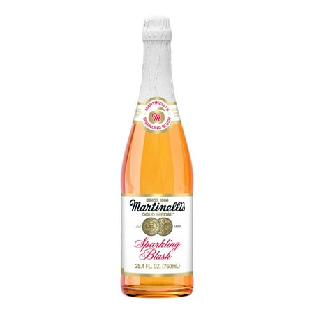 Martinelli's Sparkling Blush, 25.4 fl oz Glass Bottle