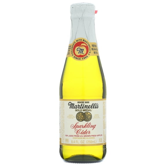 Martinelli'S Sparkling Cider Apple, 8.4 Fl Oz.