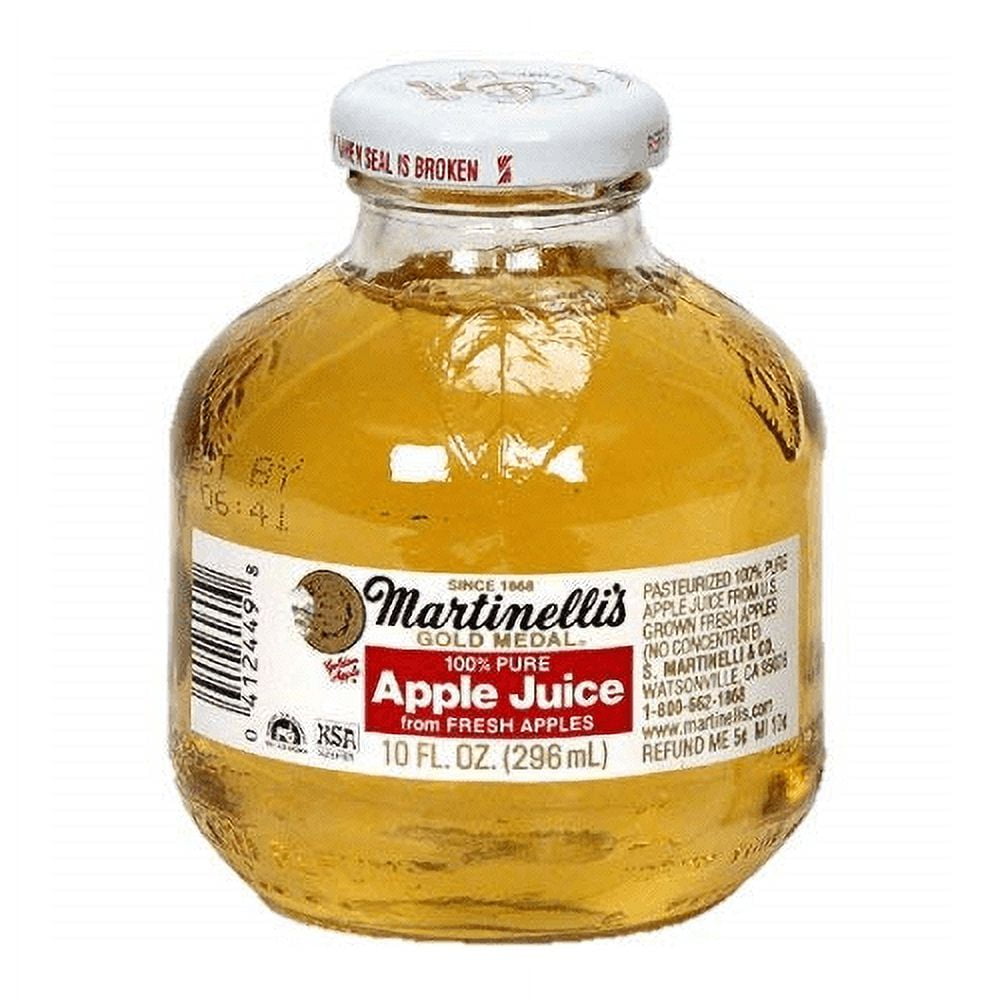 Martinelli's 100% Pure Apple Juice, 10 Ounce (Pack of 12)