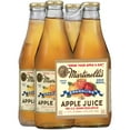 Martinelli's Gold Medal Sparkling Apple 100 Juice 10oz 4pack Glass
