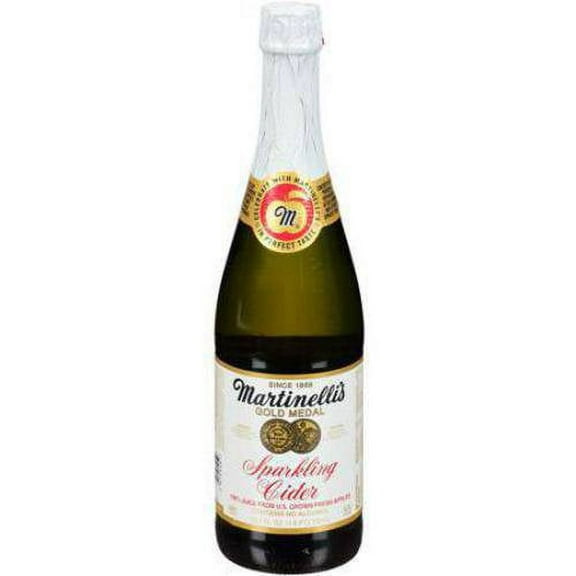Martinelli's Gold Medal Sparkling Apple Cider with 100% Pure Juice, 25.4 fl oz