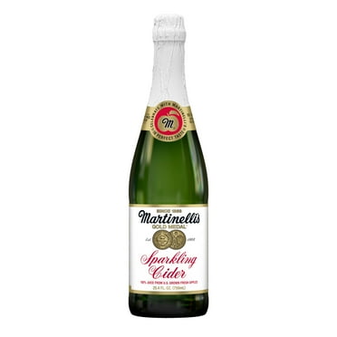 Martinelli's Gold Medal Sparkling Apple Cider with 100% Pure Juice, 25.4 fl oz