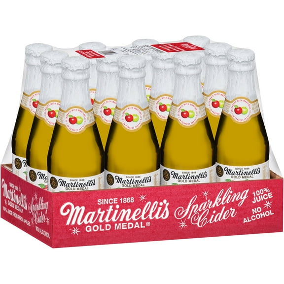 Martinelli's Gold Medal Sparkling Cider 12-8.4 fl oz. Bottles