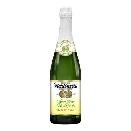 Martinelli's Sparkling Pear Cider, 25.4 fl oz Glass Bottle