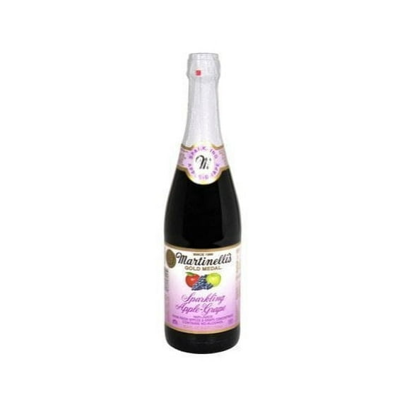 Martinelli's Sparkling Juice Apple Grape - 25.4 fl oz Pack of 3