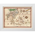thumbnail image 1 of Martines 18x14 White Modern Wood Framed Museum Art Print Titled - East Asia - Martines 1587, 1 of 4