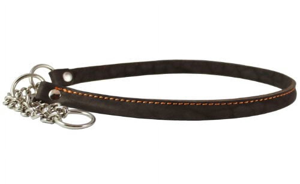Martingale Genuine Leather Dog Collar Choker XLarge 24"-28" Neck, Mastiff, Cane Corso, Great Dane
