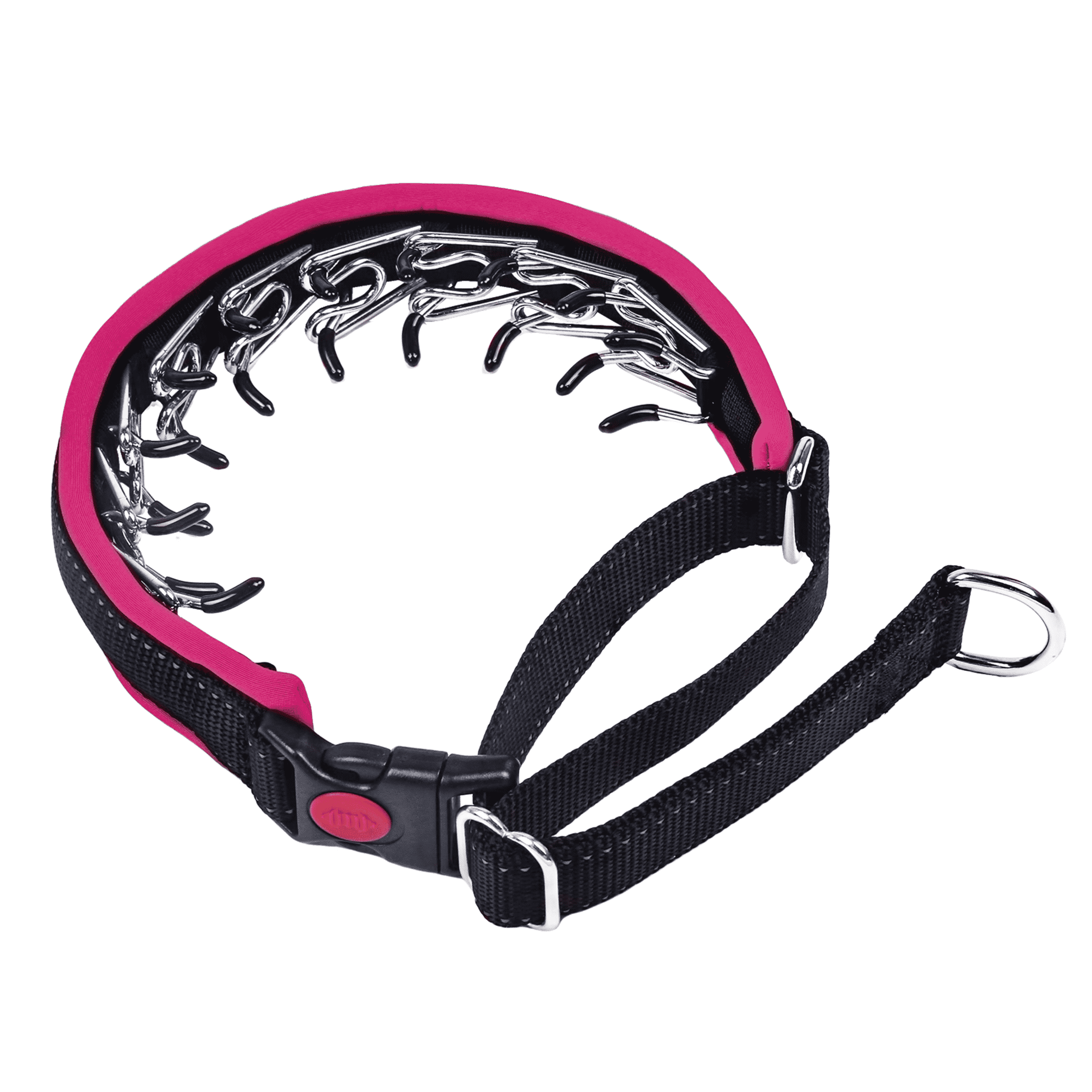 Martingale No Pull Collar with Buckle for Large Medium Small Dogs, Heavy Duty Nylon Adjustable Reflective Slip Collar for Anti Pull Training Walking