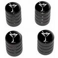 thumbnail image 1 of Martini Drink Cocktail Tire Rim Wheel Aluminum Valve Stem Caps, Multiple Colors, 1 of 1