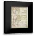 thumbnail image 1 of Martini, Francesco di 12x14 Black Modern Framed Museum Art Print Titled - Folio 43: mill powered by horse, 1 of 5