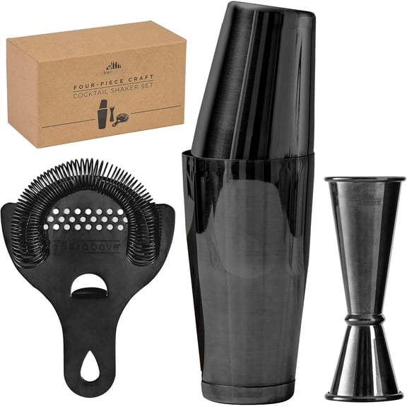 Martini Glasses, Italian Cocktail Glasses, Dessert Cups, Set of 4, 8oz - Made in Italy