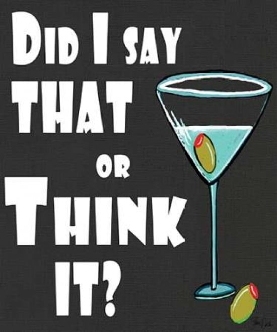 Martini I Canvas Art - Shanni Welsh (20 x 24)