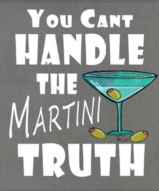 Martini II Canvas Art - Shanni Welsh (20 x 24)