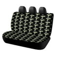 thumbnail image 1 of Martini Lime Pattern Car Rear Seat Cover Accessories Universal Fit Car Seat Covers Durable, 1 of 6
