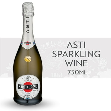 MARTINI & ROSSI Asti Sparkling Wine, 750 mL Wine Bottle, ABV 7.5%