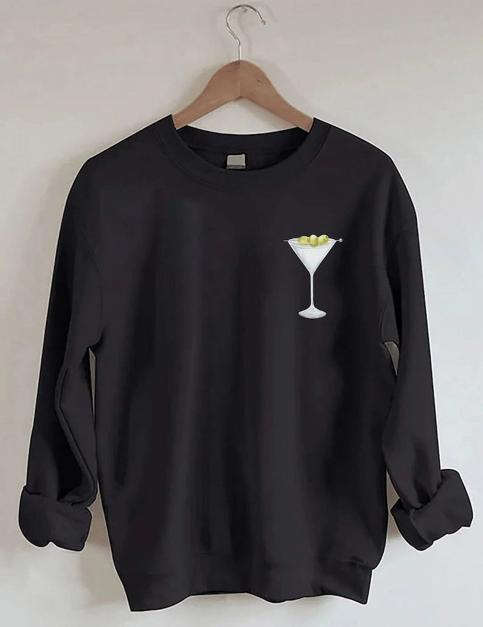 Martini Sweatshirt,Martini Sweater,Cocktail Bachelorette Sweatshirt