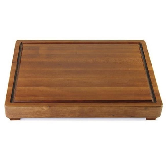 Martins Homewares 81342C Pro Chopping Block Cutting Board, Cherry - 24 x 18 x 2.5 in.