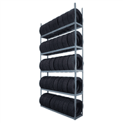 Martins Industries 5-Tier Tire Shelving Rack For Passenger And Light Truck Tires