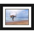thumbnail image 1 of Martins, Vitor 14x11 Black Ornate Wood Framed with Double Matting Museum Art Print Titled - The Lighthouse, 1 of 4
