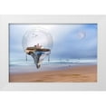 thumbnail image 1 of Martins, Vitor 24x17 White Modern Wood Framed Museum Art Print Titled - The Lighthouse, 1 of 4