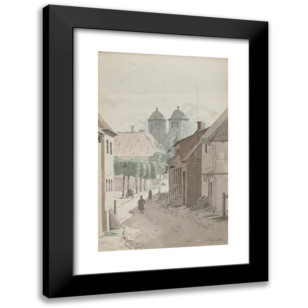 Martinus R rbye 16x24 Black Modern Framed Museum Art Print Titled A martinus-r-rbye-16x24-black-modern-framed-museum-art-print-titled-a
