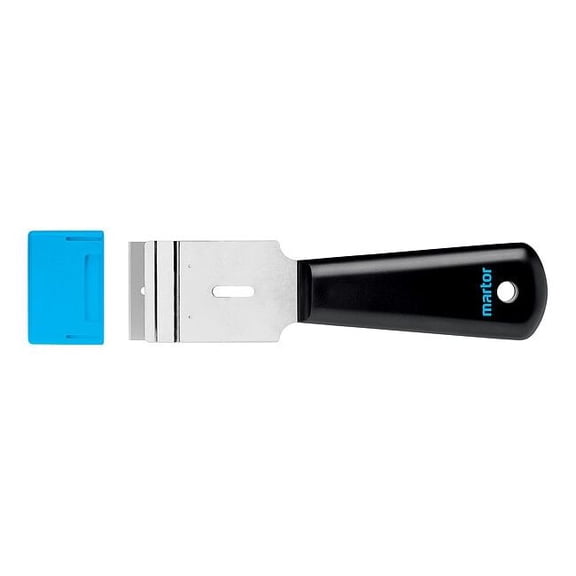 Martor Scraper,Straight,Carbon Steel,3/8"W 46144.02