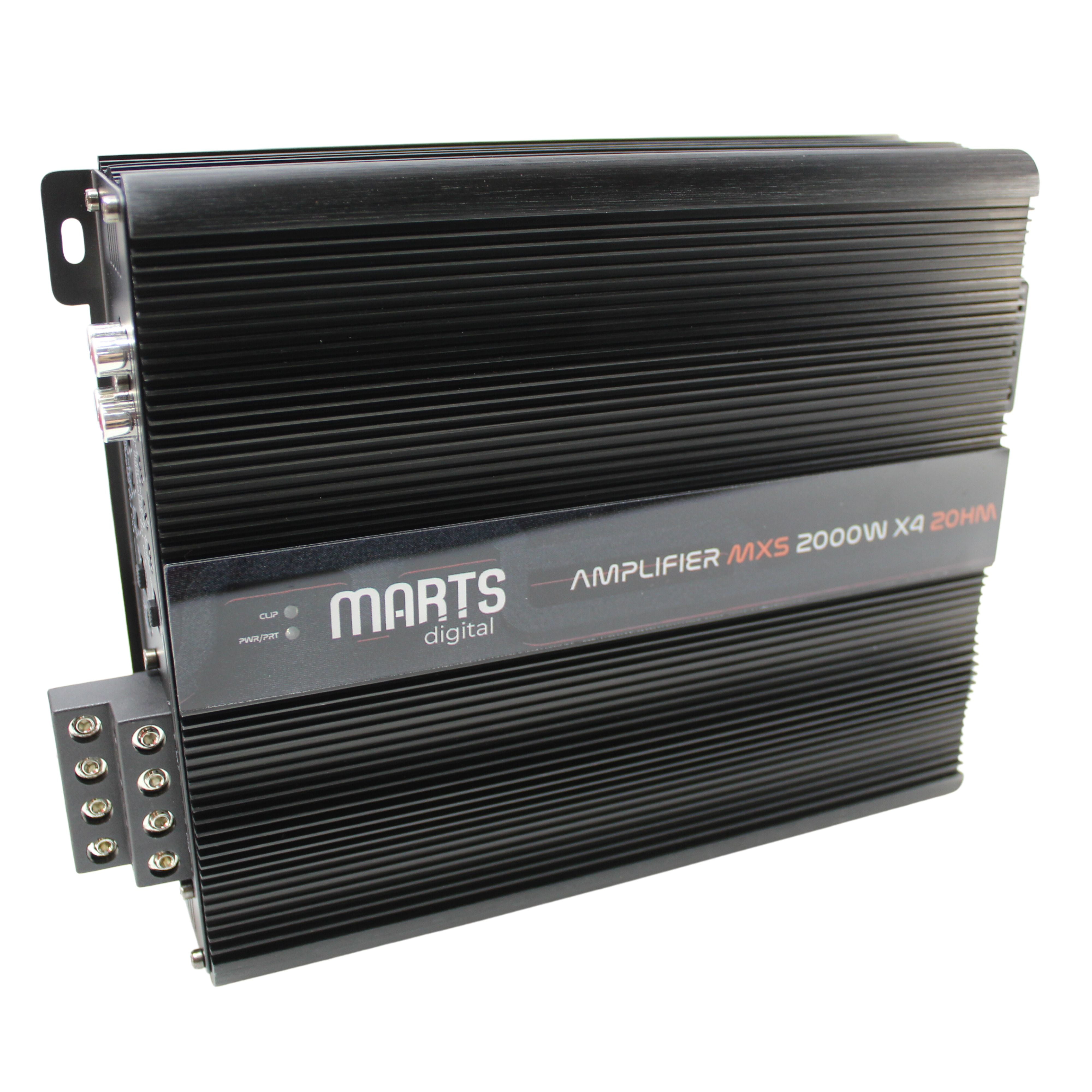 Marts Digital 4 Ch Amplifier Full Range Class D Compact 2000w 2