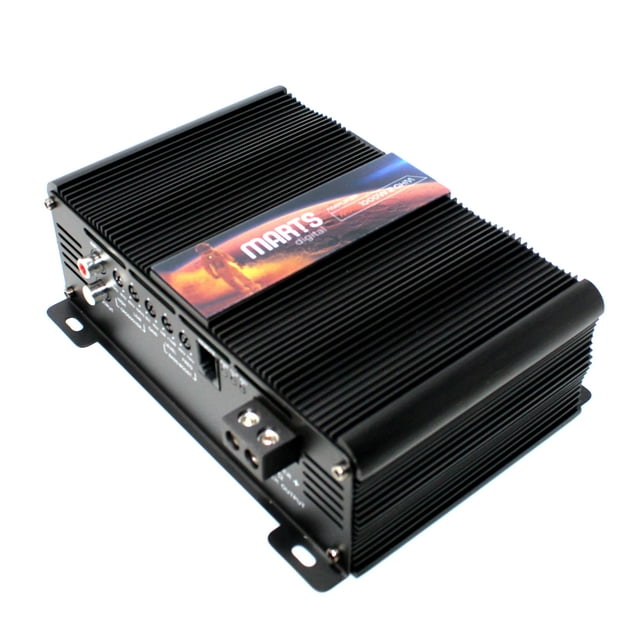 Marts Digital Amplifier FullRange Class D Bass Knob 1000 watts 2 ohm MXD10002