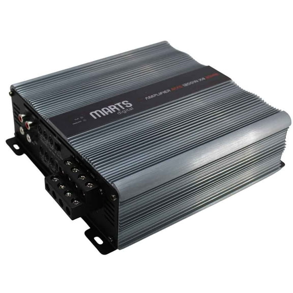 Marts Digital MXS 1200WX4 2-OHM 4-Channel 1200W Full Range Class-D Car Amplifier