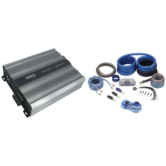 Marts Digital MXS 4000x4 2 OHMS 4000w RMS 4 Channel Car Amplifier+Amp ...