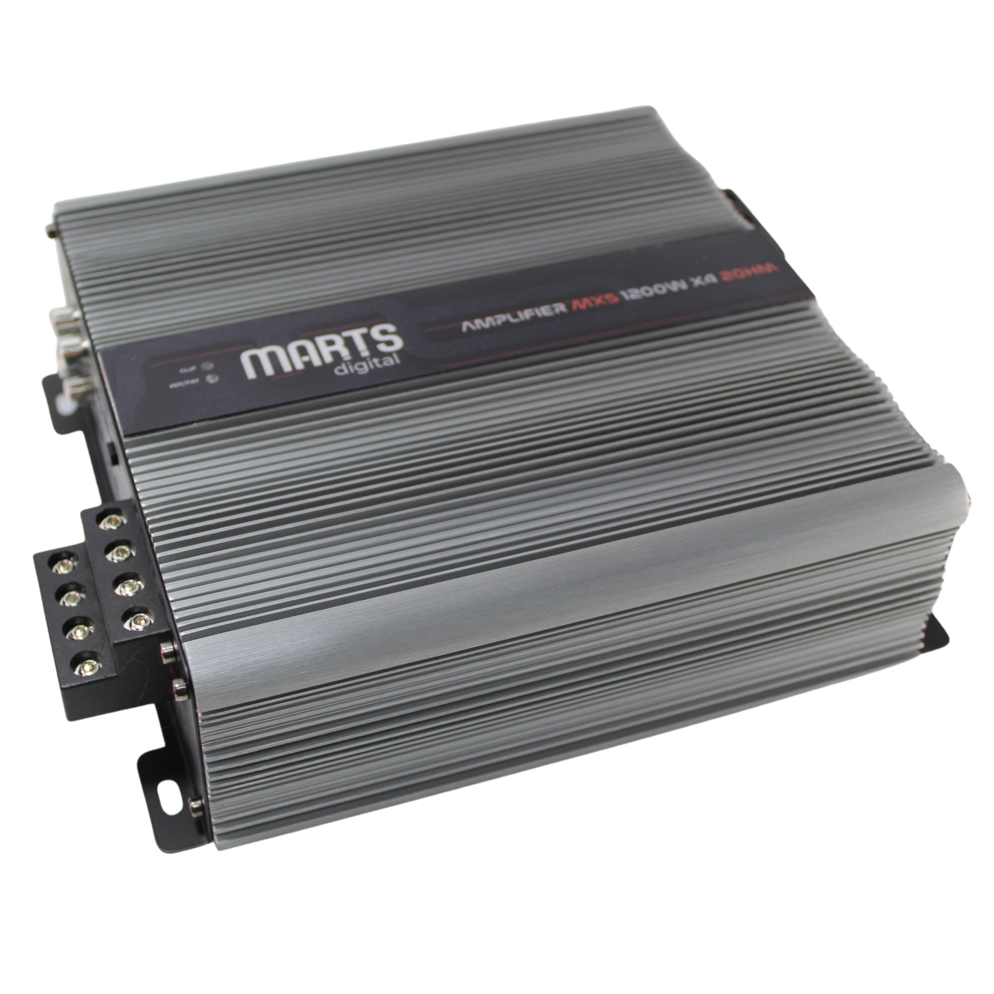 Marts Digital MXS Series 1200 Watt 4 Channel 2 Ohm Amplifier