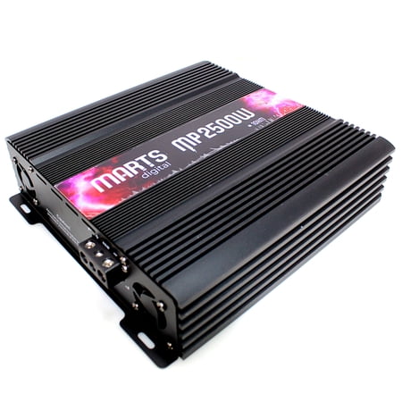 Marts Digital Premium Monoblock Amplifier 2500 Watts 1 Ohm Class D MP-2500-1