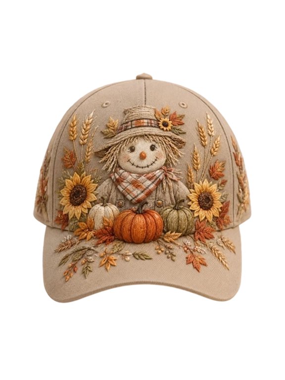 Vintage Washed Cloth Baseball Cap,Adjustable Back Buckle Casual Hat For Men Women,Soft Breathable Cap For Thanksgiving Outfit,Outdoor Activity And Family Gathering(E)