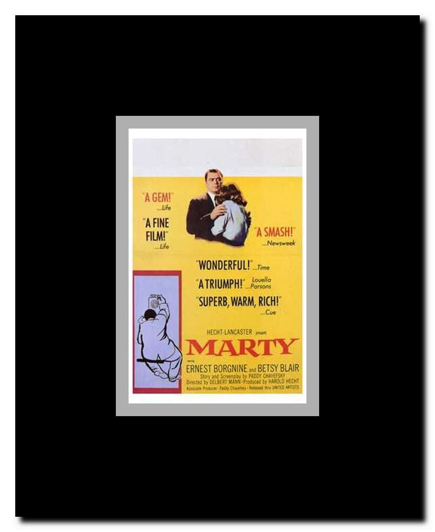 Marty Framed Movie Poster