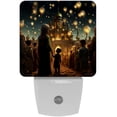 thumbnail image 1 of Marty LED Square Night Lights for Bedroom and Living Room, Decorative Mood Lighting with Remote Control – Energy Efficient & Versatile Illumination, 1 of 6