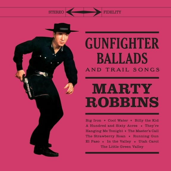 Marty Robbins - Gunfighter Ballads & Trail Songs - Limited 180-Gram Clear Vinyl with Bonus Tracks - Music & Performance